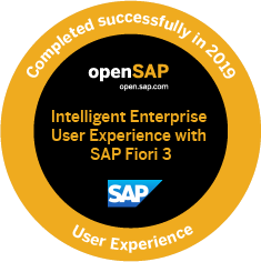 Intelligent Enterprise User Experience with SAP Fiori 3
