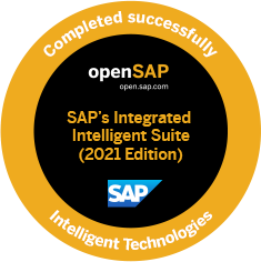 Record of achievement SAP’s Integrated Intelligent Suite