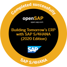 Record of achievement Building Tomorrow’s ERP with SAP S/4HANA